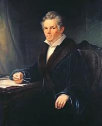 Portrett av Karl Friedrich Schinkel, ca. 1880